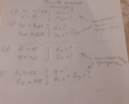 ￼￼￼￼￼￼￼￼￼￼￼￼Арифметическая и геометрическая прогрессия.