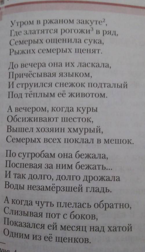 Какое впечатление произвело на вас стихотворение? Дайте развёрнутый ответ. ​