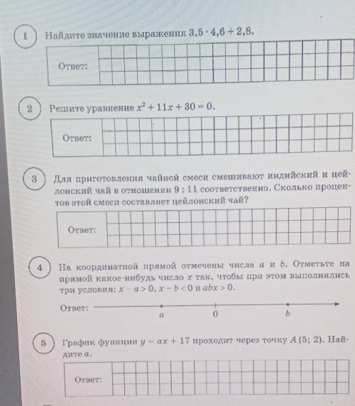 Сделать 1,2,3,4,5 номер желательно на листочкеи с объяснением ​