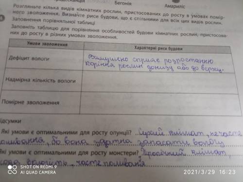 Что нужно писать в Надмірна кількість вологи и Помірне зволоження