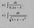 Найти неопределённые интегралы методом непосредственного интегрирование а) сведением интеграл к табл