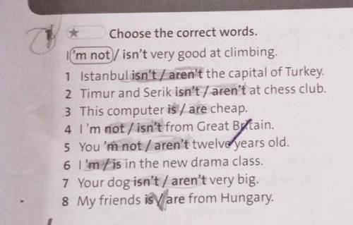 Choose the correct words.Grade:5​