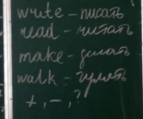 нужно составить с этими словами приложения одно отрицательное второе положительное треть вопроситель