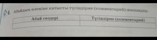 Абайдың сөздеріне қатысты түсіндірме (комментарий) жазыңдар. Көмектесіндершііііііііііііііііііііііі ​