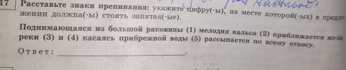 расставьте и объясните расстановку запятых