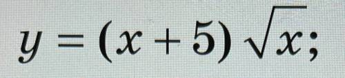Найти производную: y=(x+5)* корень х