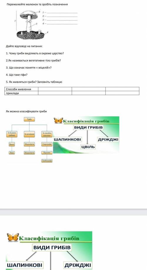 только там де живлення Приклади​