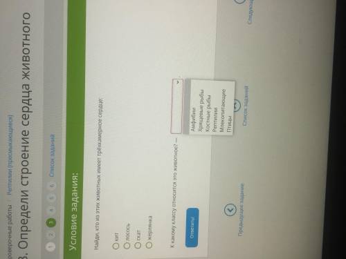 с этим заданием по биологии.