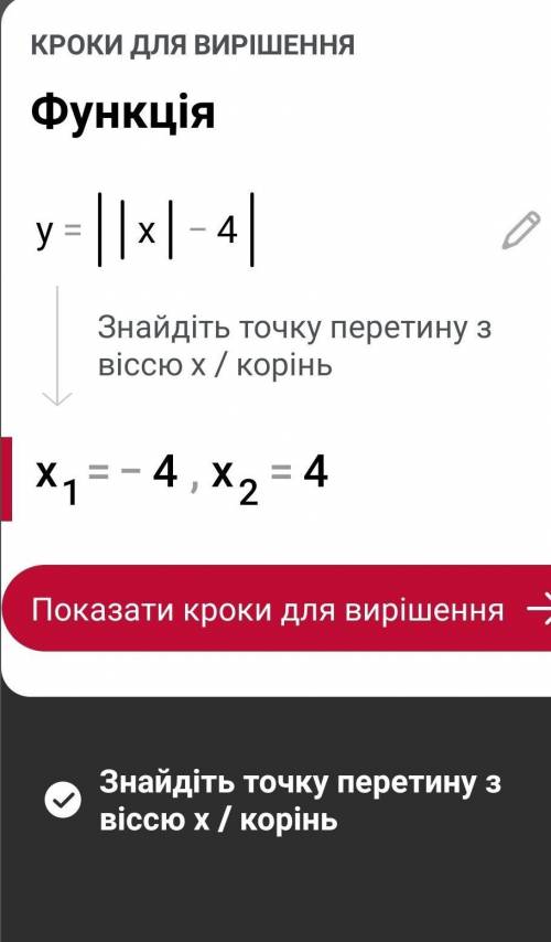 побудуйте графiки функцiй: y=|x+1| ; y=||x|-4|​