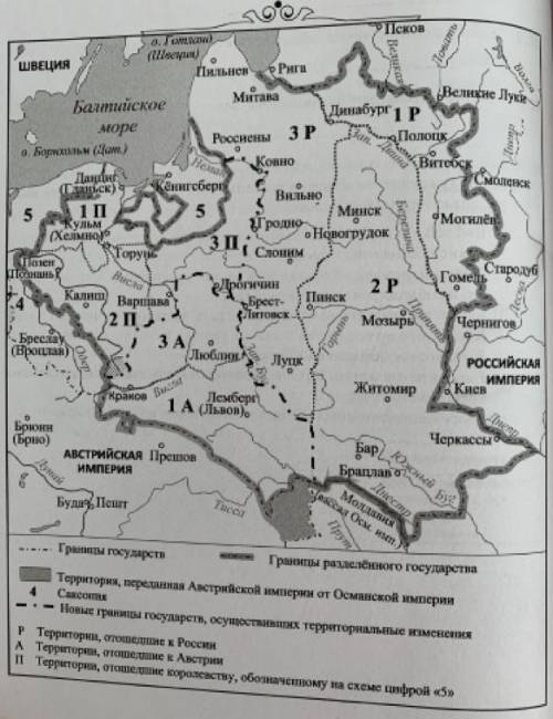 1. Рассмотрите схему и выполните задания.1. Укажите век, когда происходили события, показанные на сх