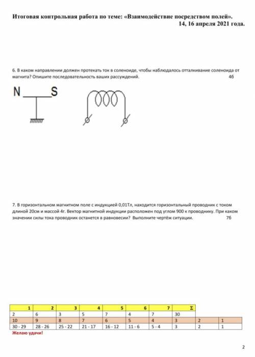 Нужна в решении теста. Даже за одно задание буду благодарен.