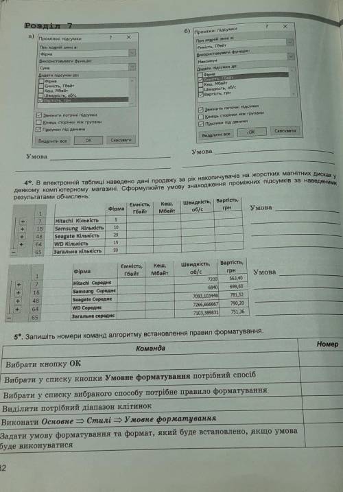 Информатика 8 клас. дано к 3 заданию :В електронній таблиці наведено дані продажу за рік накопичувач