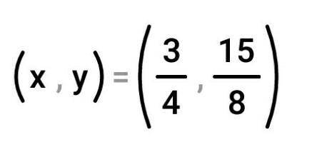 2 y - x =2, 4y-2x=3 сколько !