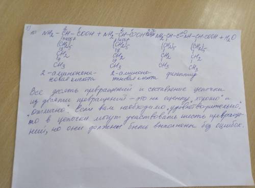 Составить и осуществить цепочку превращений. Нужен вариант С2 На картинках шаблон, с вариантом С9. н