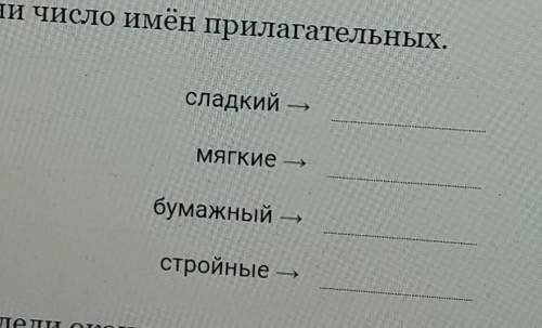 , меня пришибут:| меня по били а думать не могу. нужно изменить число имён прил. извините. мне больн