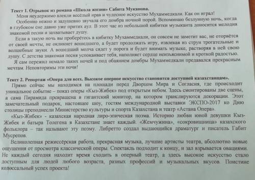 прочитайте 2 текста. составьте диаграмму Венна на основе прочитанных текстов. найдите общее и различ