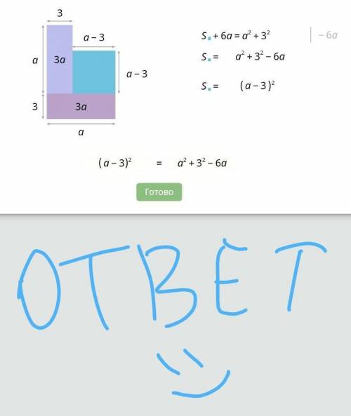 Учи ру площадь, подпиши стороны глубоко квадрата(там ответ)​