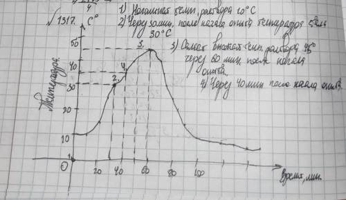 6 класс графики номер 1317