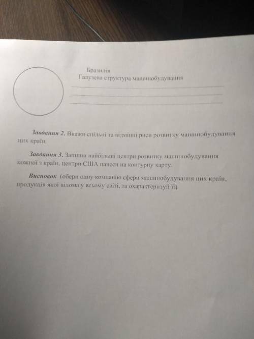 Практична робота з георгафиї треба