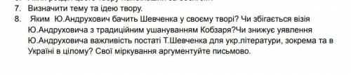 До іть Shevchenko is OKЮ. Андруховича ​