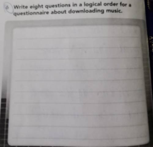 Трачу на вопрос.Кто ответит неправильно,на того кину жалобу.Write eight questions in a logical order