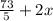 \frac{73}{5} +2x