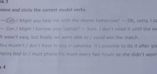 1) - C/ Might you help me with the chores tomorrow? Oh, so2) - Con / Might I borrow your laptop? - S