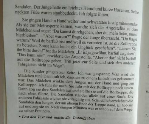 Wählt richtige Lösung: 1. Wie war der Julitag? a) Er war sehr windig. b) Er war regnerisch. c) Er wa