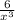 \frac{6}{x^{3} }