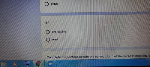 Complete the sentences with the correct form of the verbs in brackets. Use the present simple or pre