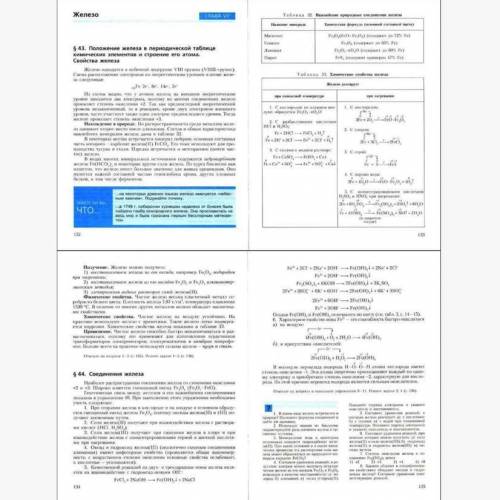 Практическая работа железа и его соединения