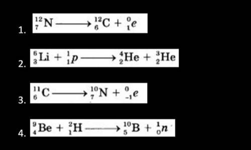 Укажите уравнение, противоречащее закону сохранения массового числа в ядерных реакциях: