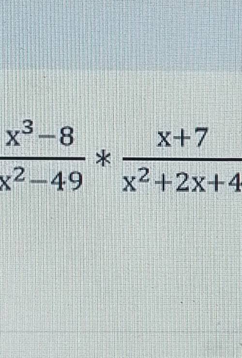 Х^3-8/х^2-49×х+7/х^2+2х+4=​