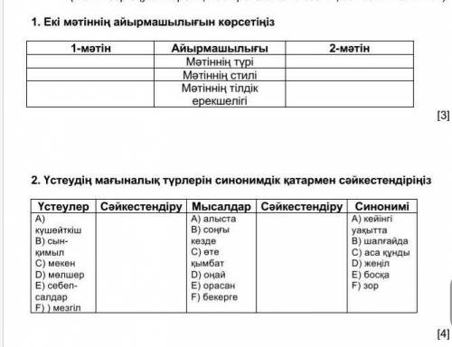 Қазақ тілі 6-сынып Тжб 4-тоқсан​