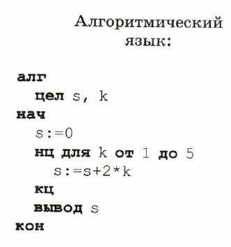 Основы алгоритмизации и программирования