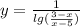 y = \frac{1}{lg( \frac{3 - x}{x - 5} )}