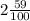 2\frac{59}{100}