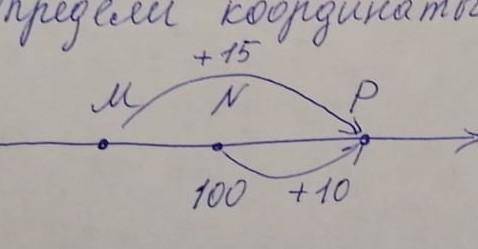 Найди коардинаты точек M P​