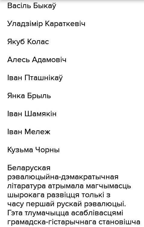 Сочинение на тему как белорусские писатели описывают природу в своих произведениях ​