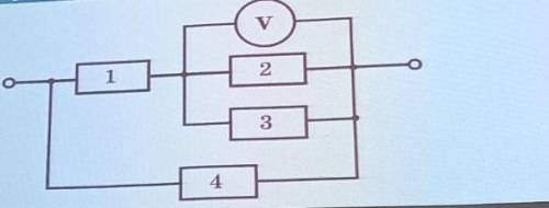 всі резистори з яких складається ділянка електричного кола, мають однаковий опір 1 ом. амперметр пок