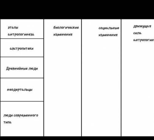 Заполнить таблицутаблица закреплена