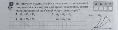 Найти соотношение резисторов по графику залежності від споживаної потужності від напруження