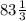 83\frac{1}{3}