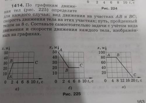 . Физика даю. Очень нужно . Задания очень лёгкие. 1414 номер э. Нужно составить только задачи