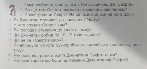 Чим особлива країна, яка є батьківщиною Дж. Свіфта?