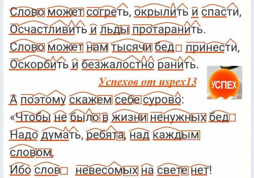 каждое предложение разобрать по составу (Морфемный разбор)Пример:песок пес корень ок суффикс. надеюс