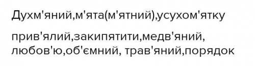 Напишіть рецепти приготування чаю з цими словами ,