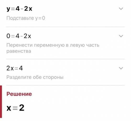 3. Дана функция у = 4 - 2х. a) Постройте ее график. б) Проходит ли этот график через точку М (18; -5