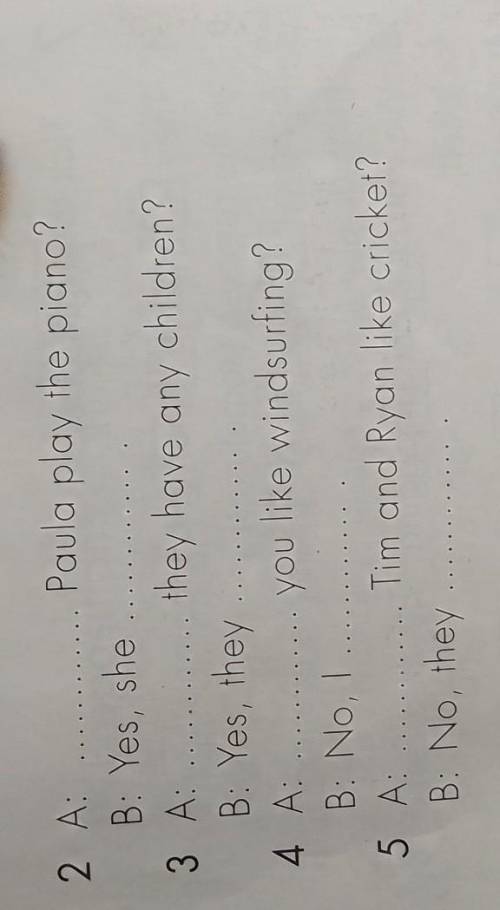 іть людиии 1.Fill in:do,does,don't,doesn't .1)A: Jane go to your school? B:No,she.