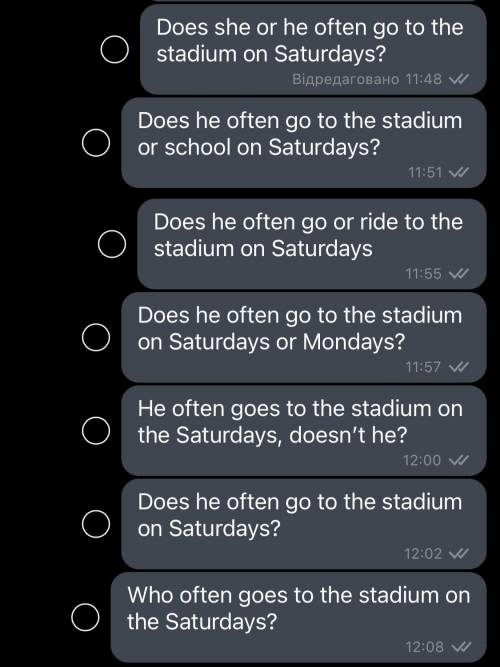 Перевірте пліс чи в мене правильно питання написані до речення(фото прикріплене). He often goes to t